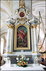 Šv. Jurgio altorius. Fotografija Rimvydo Sprindžio
