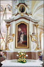 Šv. Tomo Akviniečio altorius. Fotografija Rimvydo Sprindžio
