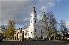 Žemaičių Kalvarijos bazilika. Fotografija Dariaus Chmieliausko